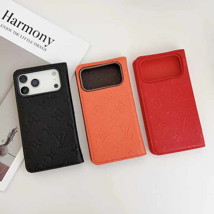  LVロゴ型押し iPhone16Pro カバー