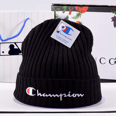 Champion ニット帽 おしゃれ