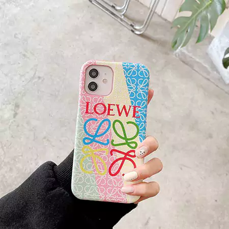 ハイブランドロエベ Loewe iphone16Promaxケース 落書き  字母プリント売れ筋 ロエベiphone GalaxyスマホケースブランドSC21032536