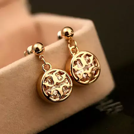 Tory Burch ピアス 透かし彫り