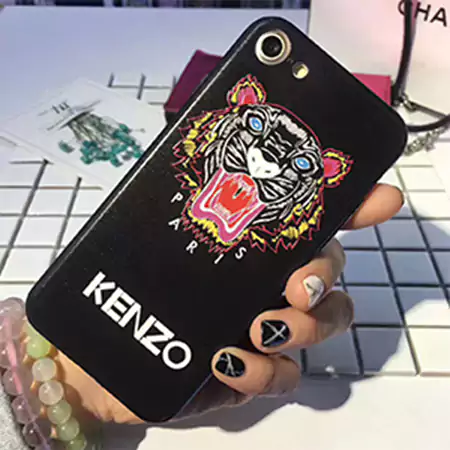 kenzo iphone16ケース 虎柄 ケンゾー パロディ 個性的 スマホケース 流行り 大人気