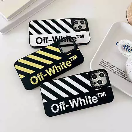 Off White スマホケース iphone 16pro max ブラン 個性デザイン オフホワイト アイフォン16proケース ブランド 滑り止め iphone 16 PLUS/16 スマホケース 黄変防止 オシャレ