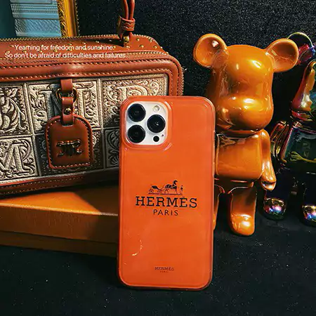 新作の Hermes シンプル風 アイホン16プロマックス ケース 半透明 光沢感 iphone16plus スマホケースSC22102039