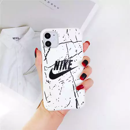 Nike iphone12/12pro携帯ケース ロゴ付きカバーnike アイホン11Pro/11Promax/11 白黒 SC21032338