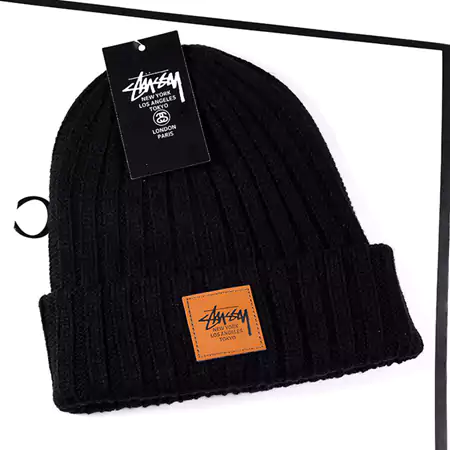 Stussy アランニット帽