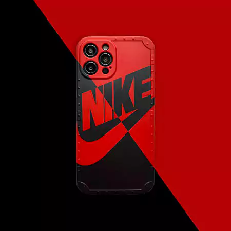 運動風ナイキiphone16/15/14/13ケース ポリエチレン 薄型 白黒 接合する お洒落 ブランド Nikeスマホケースファッション男女兼用送料無料SC21032354