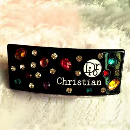 バレッタ ブランド DIOR christian