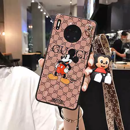 超かわいい ミッキーHuawei P30 Proグッチケース女性に人気Galaxy S10/S9グッチGucci スマホケースSC2051835