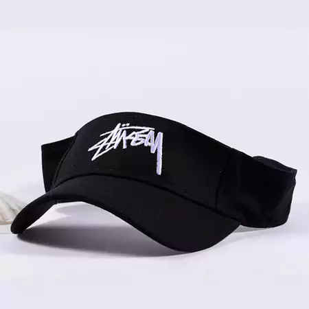 stussy ステューシー サンバイザー キャップ ぼうし 空頂帽 メンズ レディース キャップ CAP 帽子 テニス ゴルフ ランニング ジョギング