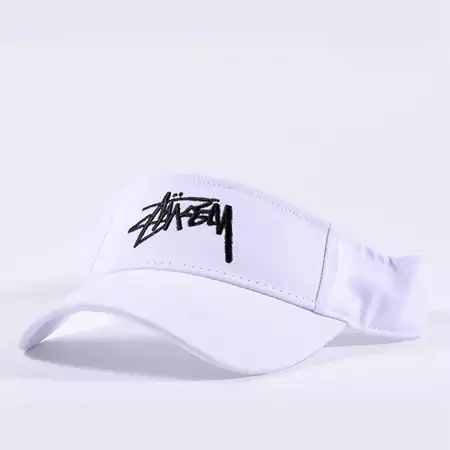 stussy ステューシー サンバイザー キャップ ぼうし 空頂帽 メンズ レディース キャップ CAP 帽子 テニス ゴルフ ランニング ジョギング