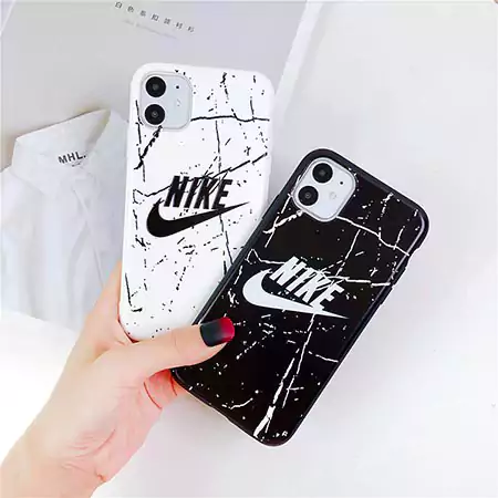 Nike iphone12/12pro携帯ケース ロゴ付きカバーnike アイホン11Pro/11Promax/11 白黒 SC21032338