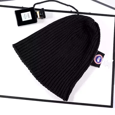 Canada Goose ブランド柄 Knit cap