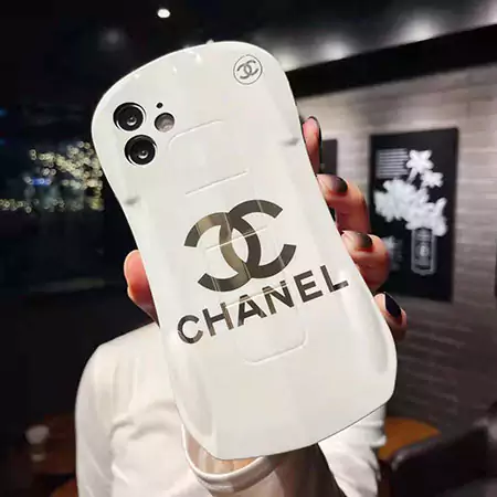 Chanel ホワイト iphone16pro スマホケース シンプル 人気 高级 シャネル ブランド 安い スマホケース 新作