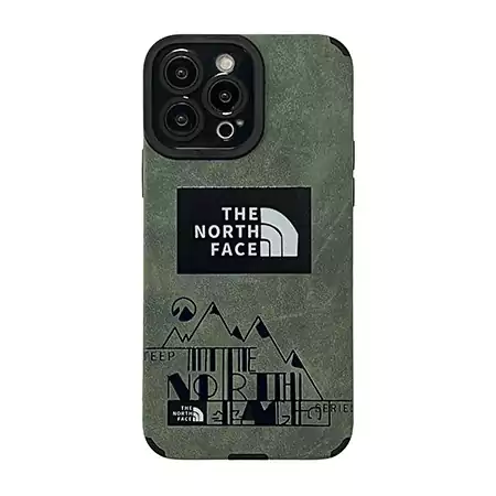 THE NORTH FACE アイホン16pro max 携帯ケース 四隅保護 北欧風 iphone16proケース ハイブランド ロゴ付き アイホン16 カバー ノースフェイス スマホケース 流行り 耐衝撃