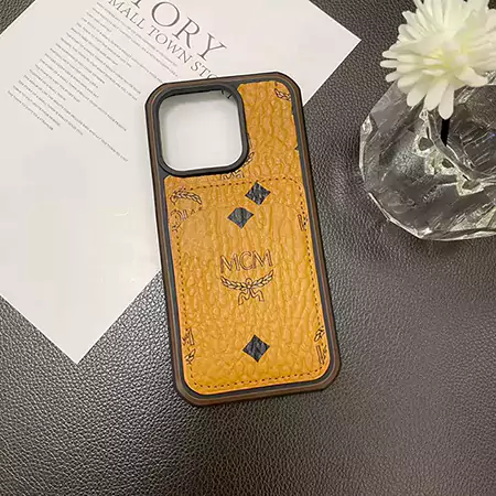 エムシーエム Mcm IPhone16 16pro 16pro max ケースエムシーエム Mcm スマホケース 男女兼用 革製 背面カード収納SC24081437