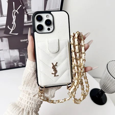 ysl iphone17ケース キルティングレザー
