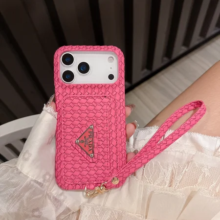 Prada iphone17ケース ストラップ付き