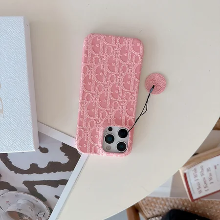 ディオールiphone17proケース レザー 型押し