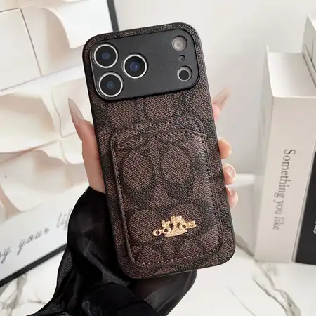 coach iphone17 air背面ケース