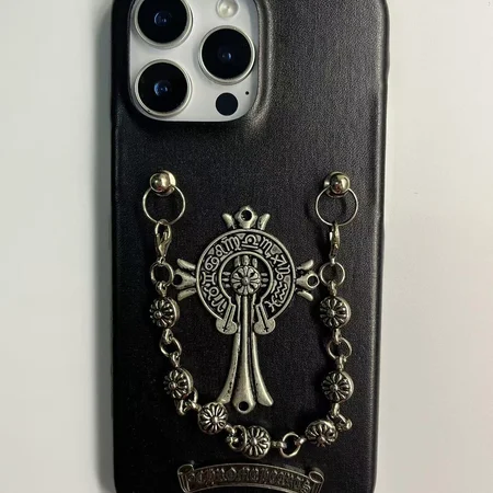 chrome hearts iphone17 pro max対応ケース 黒
