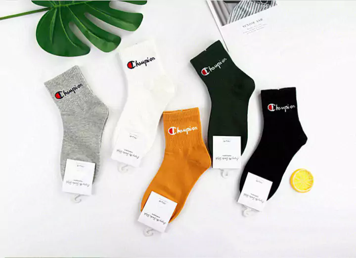 Champion cotton sock