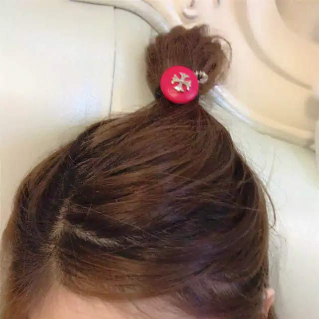 Chrome Hearts ヘアアクセ パール付き