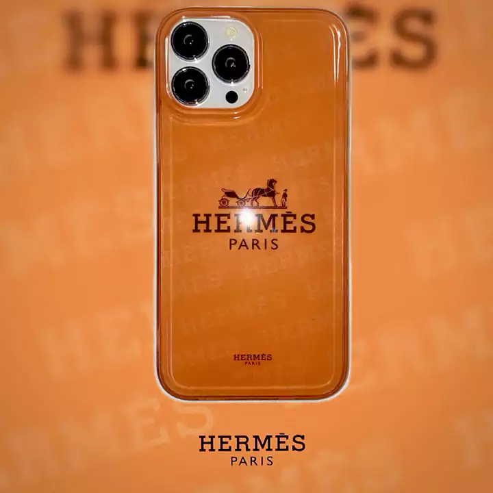 新作の Hermes シンプル風 アイホン16プロマックス ケース 半透明 光沢感 iphone16plus スマホケースSC22102039