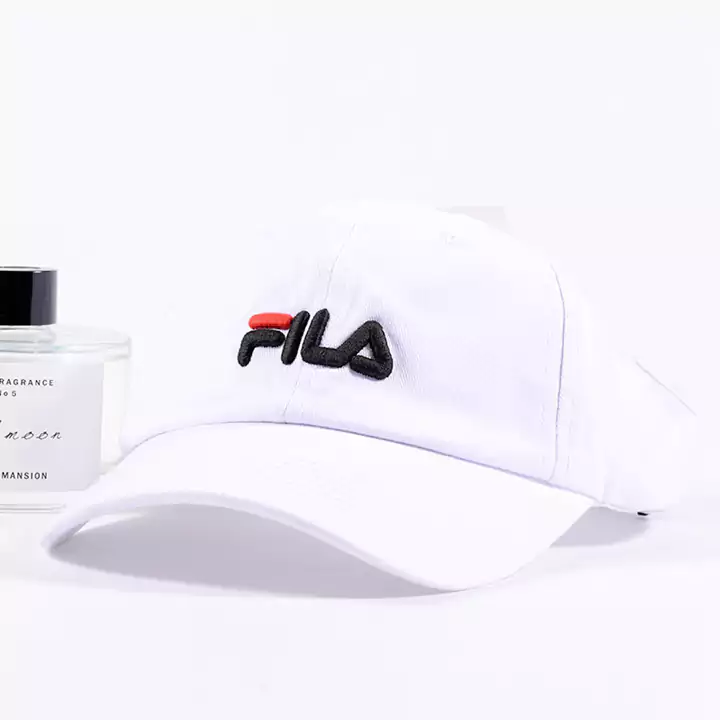 FILA ベースボールキャップ 刺繍ロゴ