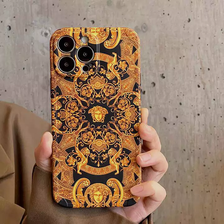 ハイブランド Versace ヴェルサーチ 人気 iphone16 pro max ケース  カバー  シリコン 薄型 ブランドロゴ ヴェルサーチ スマホケースSC23030227