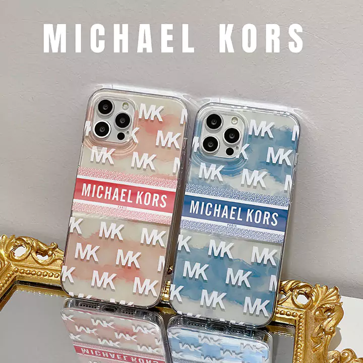 マイケルコース iPhone16/16ProMaxケース グラデーションシグネチャー柄 マイケル･コース ロゴプリントロゴプリント MICHAEL KORSマイケルコーススマホケース個性的 オシャレ 2色SC22083141