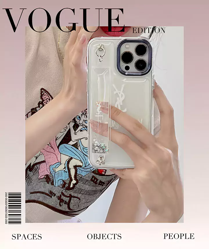 YSL iphone16プラスケースソフトゴーム