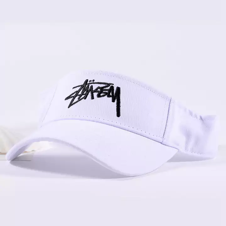 stussy ステューシー サンバイザー キャップ ぼうし 空頂帽 メンズ レディース キャップ CAP 帽子 テニス ゴルフ ランニング ジョギング