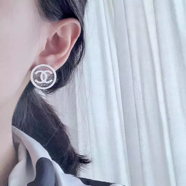 Chanel ピアス 丸形