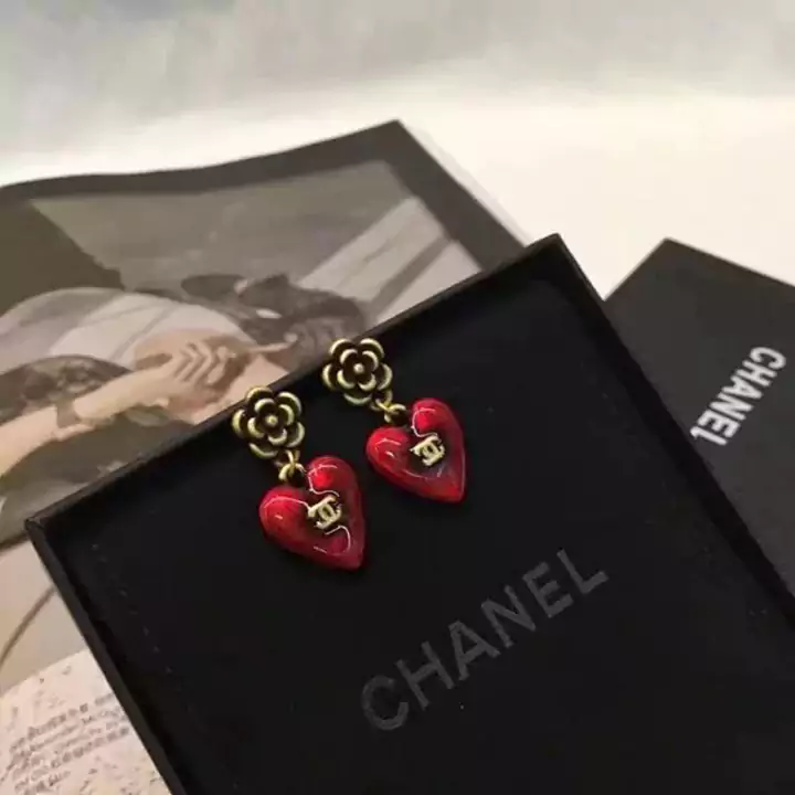 chanel ピアス ハート