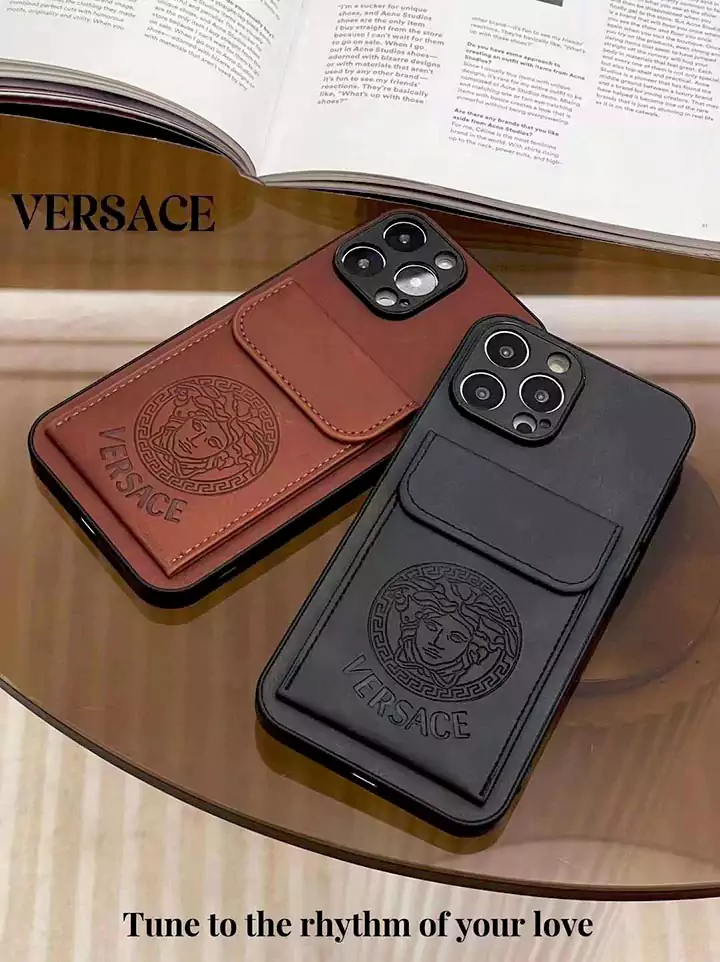 versace レザー iPhone 16