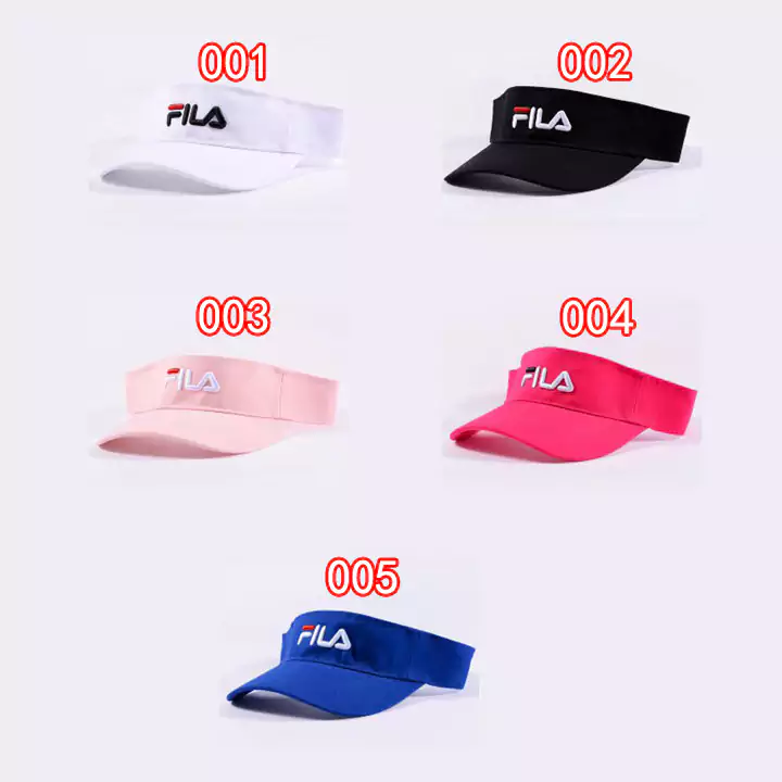 Fila 空頂帽 つば付き おしゃれ