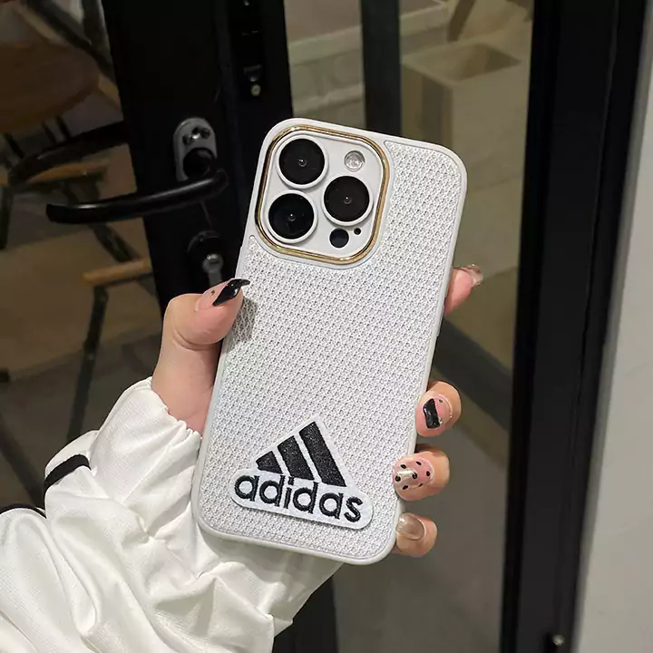  Adidas  スマホケース ブランドロゴ