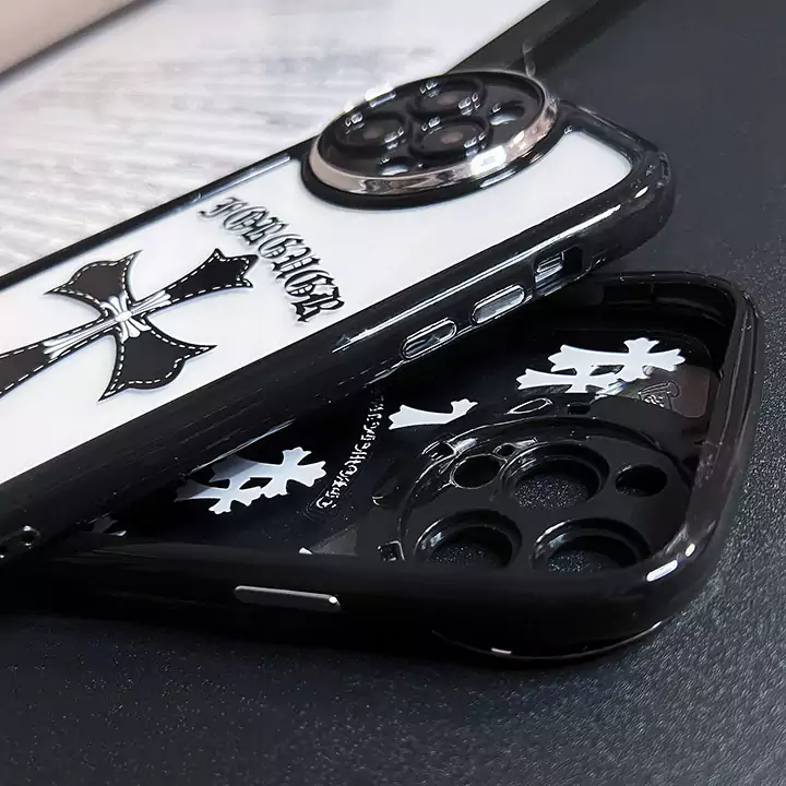 Chrome Hearts iphone16/15/14ケース薄型クリア