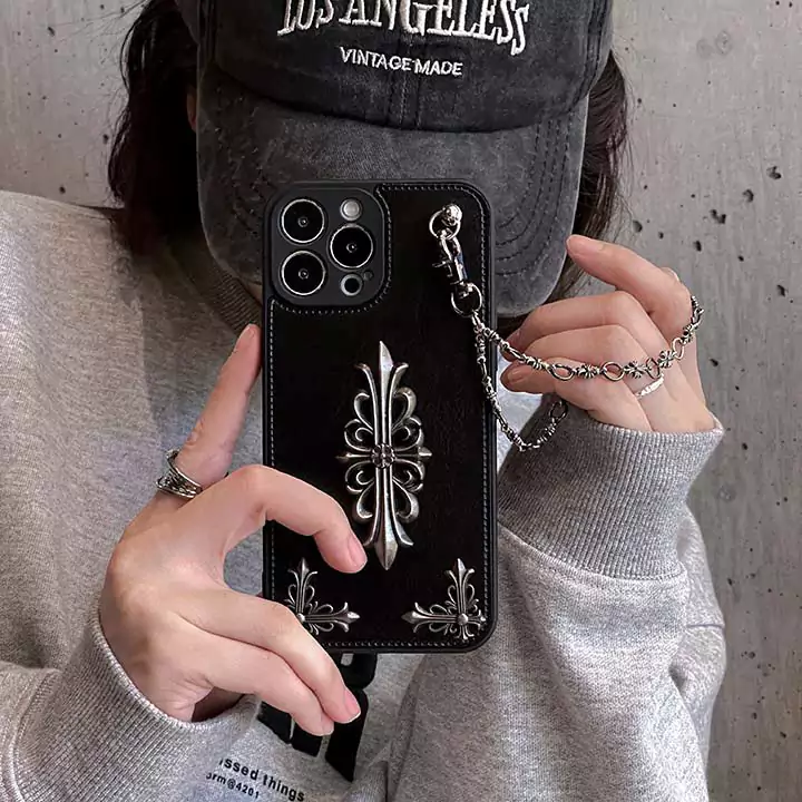 レザースマホケースChrome Hearts