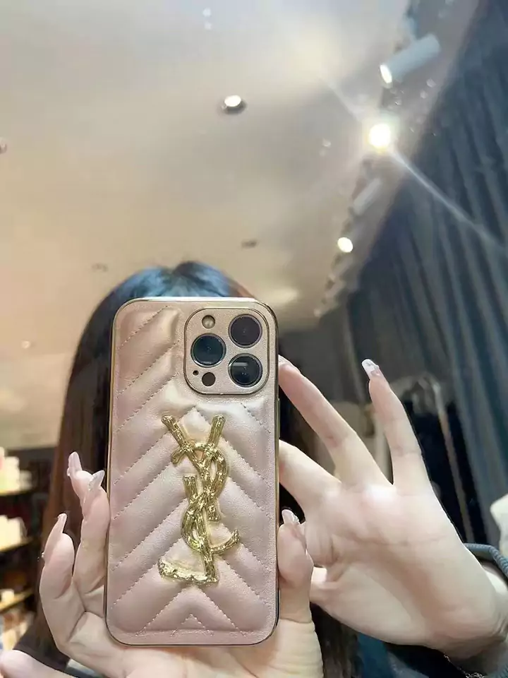 YSL iPhone16 Pro Max ケース シープスキン