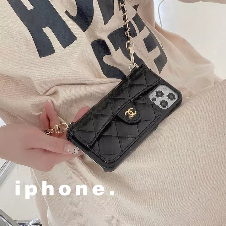 シャネル iphone16 16pro 携帯 ケース 女子 ショルダー おしゃれ Chanel スマホケース チェーン 付き 可愛い レディース