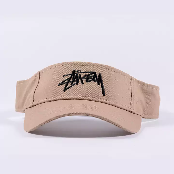 stussy ステューシー サンバイザー キャップ ぼうし 空頂帽 メンズ レディース キャップ CAP 帽子 テニス ゴルフ ランニング ジョギング