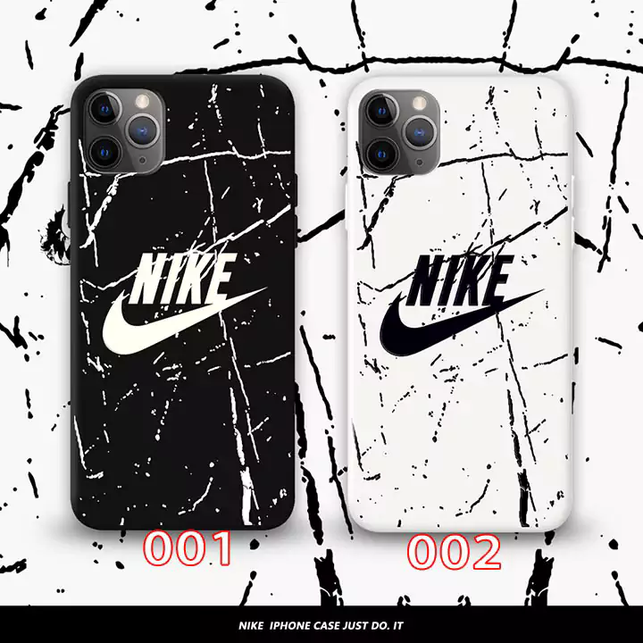 Nike iphone12/12pro携帯ケース ロゴ付きカバーnike アイホン11Pro/11Promax/11 白黒 SC21032338