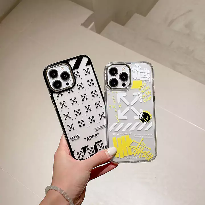 ハイブランド オフホワイトiphone16/16proケースアクリル 薄型 透明 ブランドロゴOff White  スマホケース SC23080932