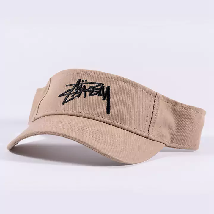 stussy ステューシー サンバイザー キャップ ぼうし 空頂帽 メンズ レディース キャップ CAP 帽子 テニス ゴルフ ランニング ジョギング