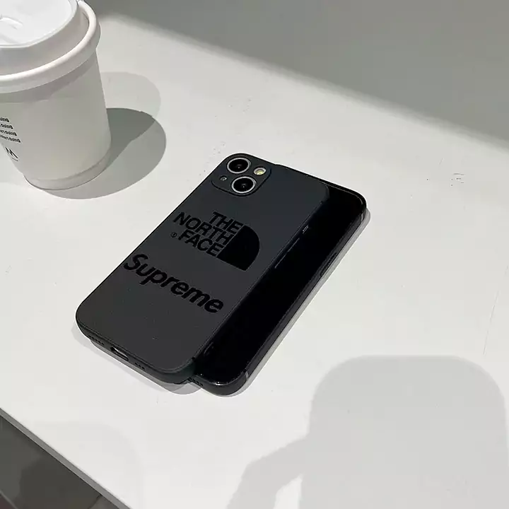 ブラック シュプリーム ザ・ノース・フェイス カウズ ハイブランド iphone16/16pro/15ケース ソフトゴーム つや消し 字母 ブランドロゴSC23032207