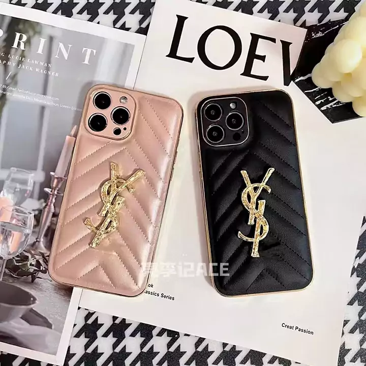 新作 YSL iPhone16 Pro Max ケース シープスキン 高級感あふれるデザイン 創造的なスタイル スリムで衝撃に強い 人気のラグジュアリーブランド