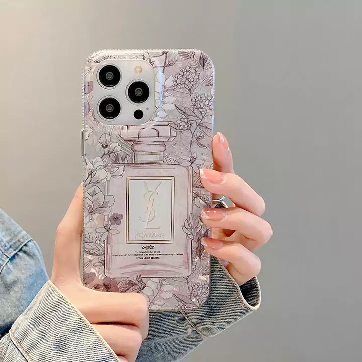 YSL iPhone16 ケース 半透明