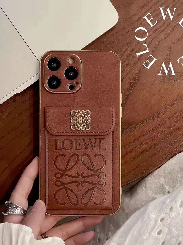 高級感 LOEWE ロエベ iPhone16 16proケース