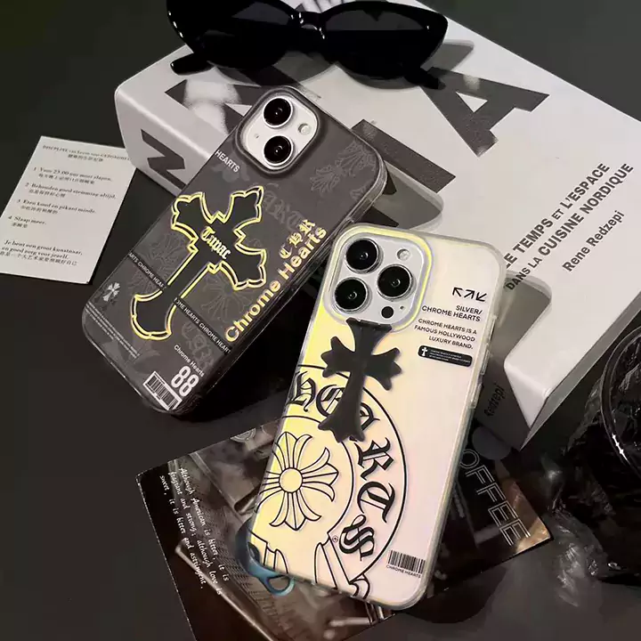 ハイブランド Chrome Hearts クロームハーツ 人気 iphone16/16pro/15ケース おしゃれ 可愛い クロームハーツ 風 スマホケースSC24081436